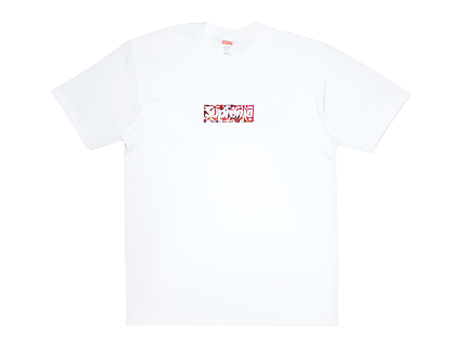 Supreme Takashi Murakami COVID-19 Relief Box Logo Tee