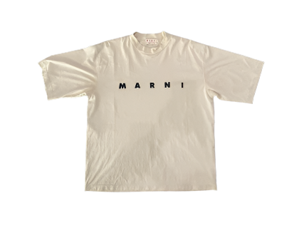 Marni Logo-Print Cotton Jersey (Pre-Owned)