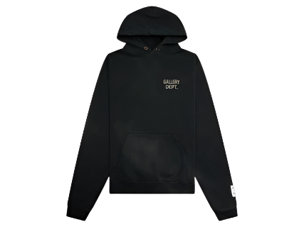 Gallery Dept. 90's GD Logo Hoodie Washed Black