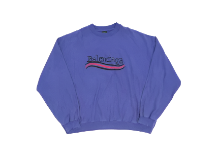 Balenciaga Bleed Logo Crewneck