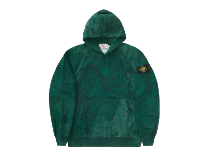 Supreme Stone Island Hooded Sweatshirt (FW23)