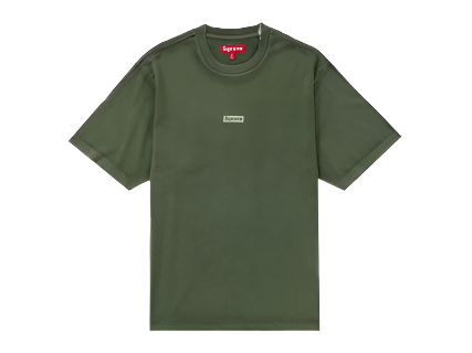 Supreme Overprint Small Box S/S Top Green (Pre-Owned)