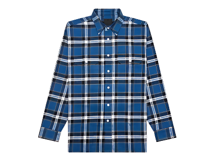 Givenchy Plaid Button Down Flannel (Pre-Owned)