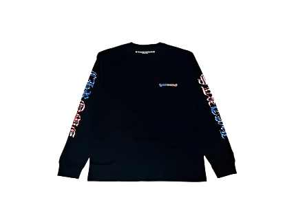 Chrome Hearts Matty Boy USA Scrolls Long Sleeve
