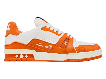 Louis Vuitton Trainer Orange Monogram
