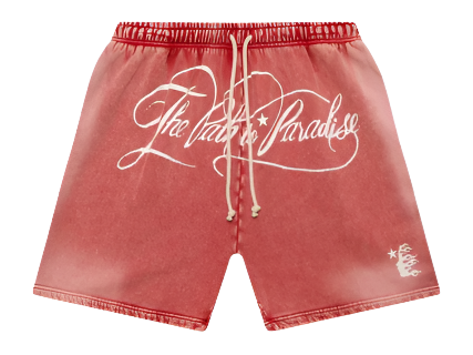 Hellstar Path To Paradise Shorts Red (Pre-Owned)