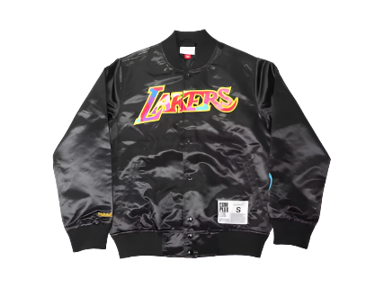 Takashi Murakami ComplexCon x LA Lakers M&N Satin Jacket (Pre-Owned)