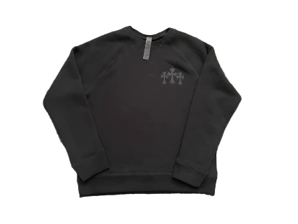Chrome Hearts Embroidered Triple Cross Crewneck