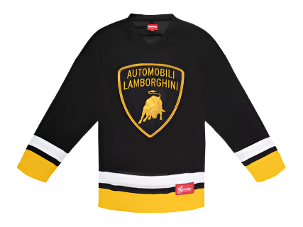 Supreme Automobili Lamborghini Hockey Jersey Black (Pre-Owned)