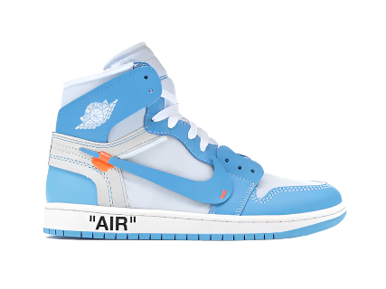 Jordan 1 Retro High Off-White University Blue (Pre-Owned)