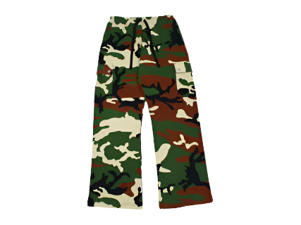Chrome Hearts Matty Boy Caution Sweatpants Camo