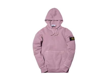 Stone Island Compass-Patch Hoodie Rose Quartz (Pre-Owned)