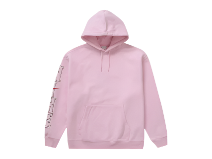 Supreme Nike Hooded Sweatshirt Light Pink