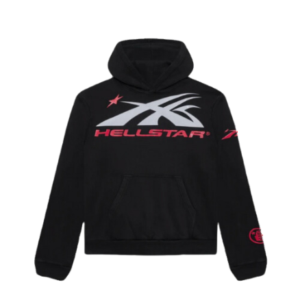 Hellstar Sport Logo Hoodie (Black/Red)