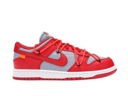 Nike Dunk Low Off-White University Red (Pre-Owned)
