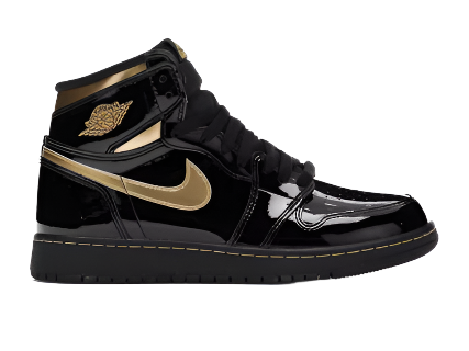 Jordan 1 Retro High Black Metallic Gold (2020) (GS) (Pre-Owned)