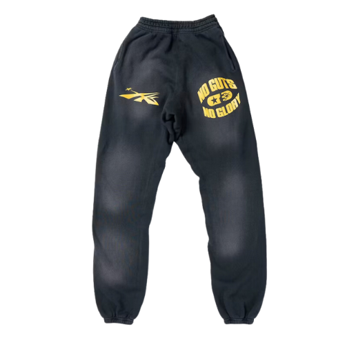 Hellstar No Guts No Glory Closed Elastic Bottom Sweatpants