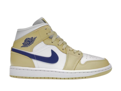Jordan 1 Mid Lemon Wash Lapis (Women's)