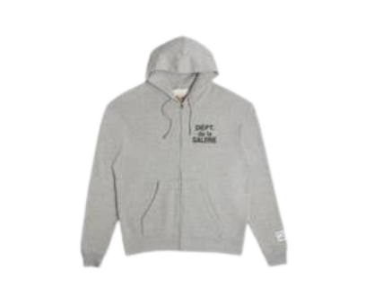 Gallery Dept. French Zip Hoodie Grey (Pre-Owned)