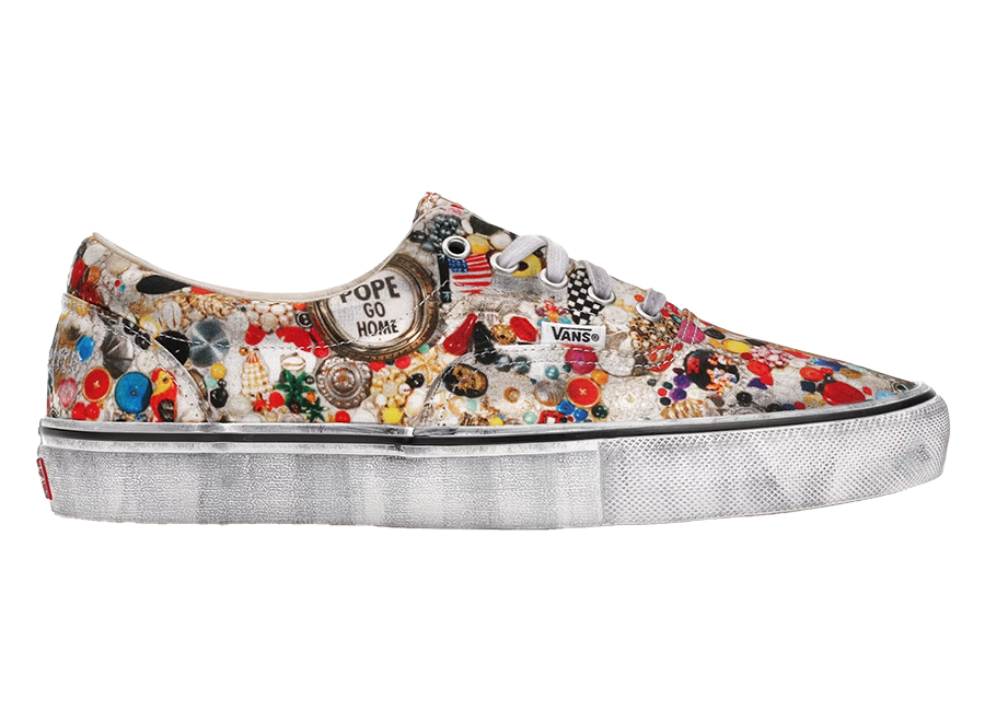 Vans Era Supreme x Mike Kelley White