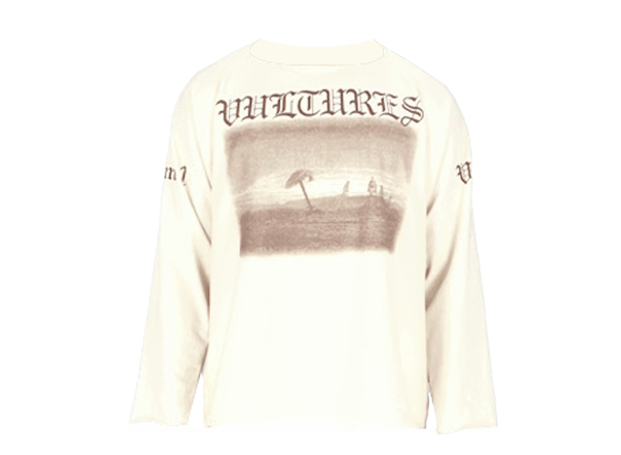 Yeezy Vultures Long T White