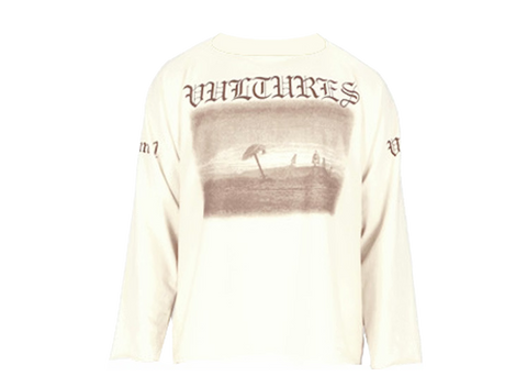 Yeezy Vultures Long T White