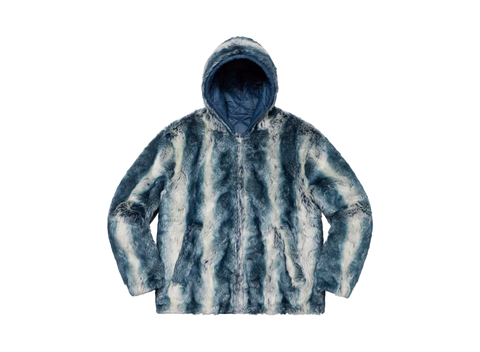 Supreme Faux Fur Reversible Hooded Jacket (Pre-Owned)