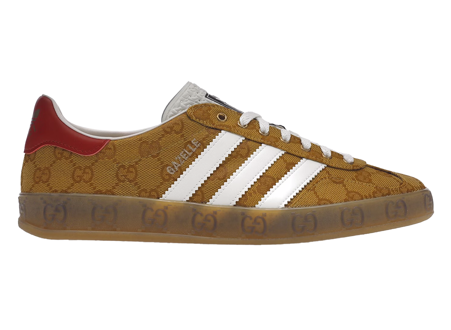 adidas Gazelle Gucci Original GG Beige Brown