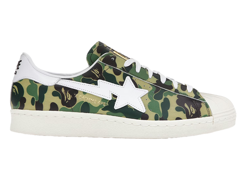 adidas Superstar Bape ABC Camo Green (Pre-Owned)