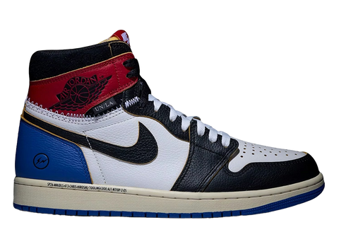 Jordan 1 Retro High OG SP Fragment x Union LA Varsity Red Sport Royal