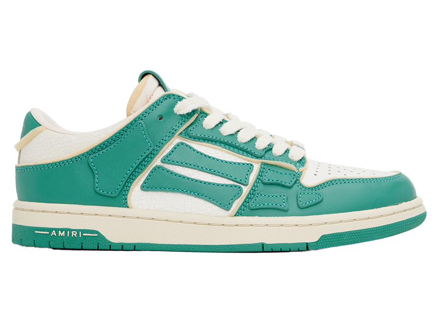 Amiri Collegiate Skel Top Sneaker Sea Blue White (Pre-Owned)