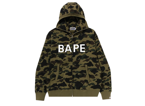 BAPE 1ST CAMO BALACLAVA FULL ZIP HOODIE (Pre-Owned)