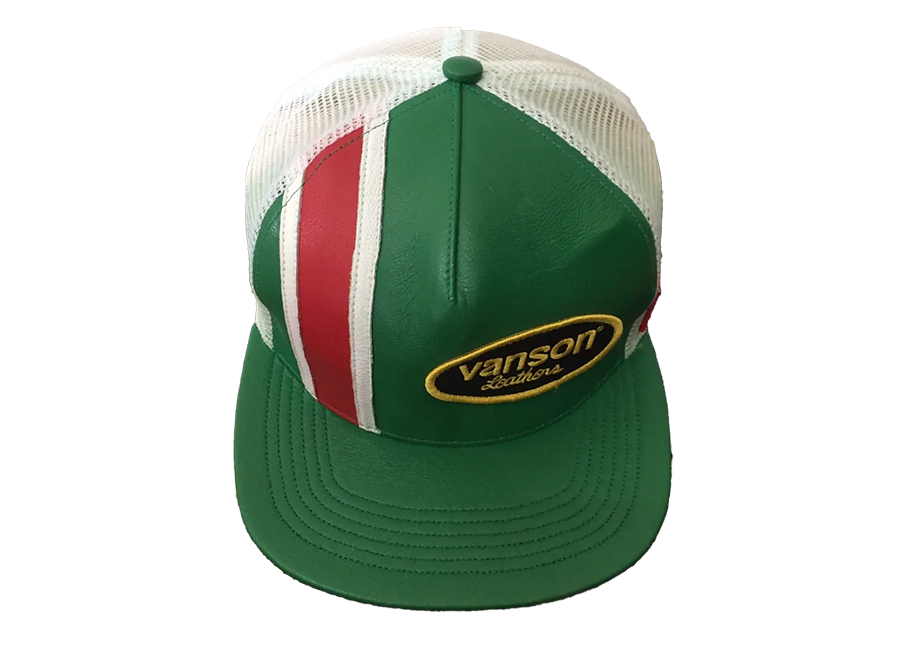 Supreme Vanson Leathers Mesh Back 5-Panel Green (Pre-Owned)