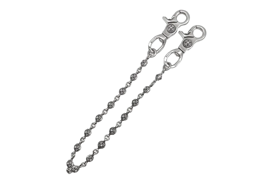 Chrome Hearts Double Clasp Ball Wallet Chain 18 Inch (Pre-Owned)