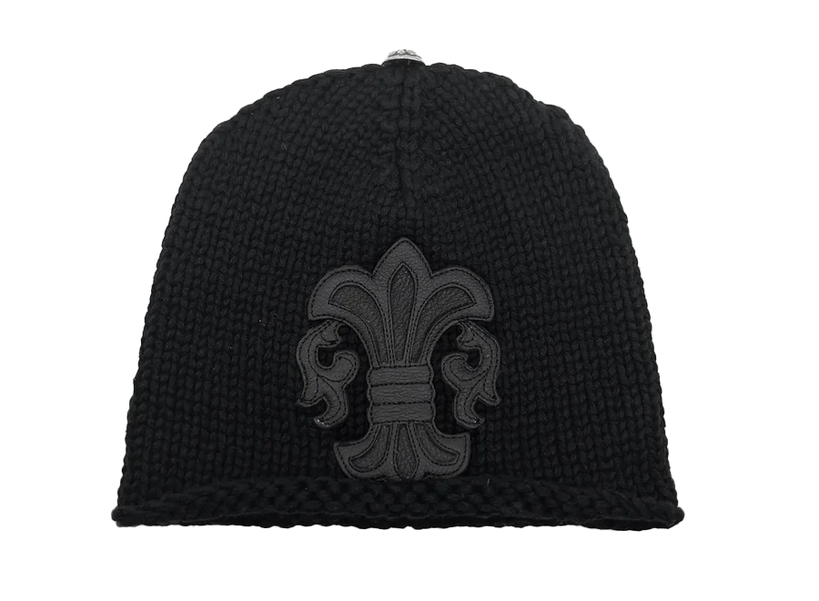 Chrome Hearts Fleur Patch Beanie (Pre-Owned)