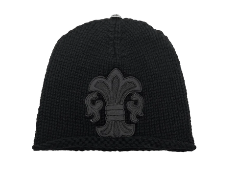 Chrome Hearts Fleur Patch Beanie (Pre-Owned)