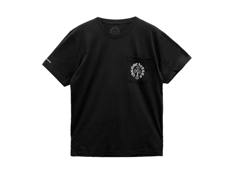 Chrome Hearts Black Triple Cross Logo Short Sleeve T-shirt (Pre-Owned)