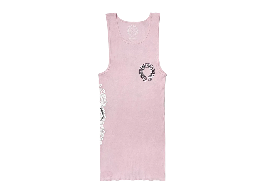 Chrome Hearts Deadly Doll Tank Top Pink