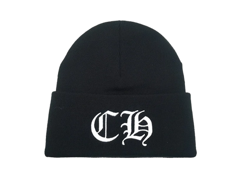 Chrome Hearts CH Embroidered Beanie Black