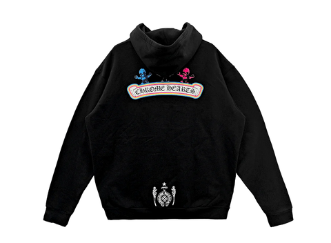 Chrome Hearts FOTI Harris Teeter Zip Up Hoodie Black/Multi (Pre-Owned)