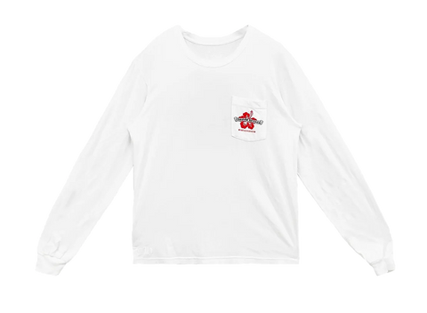 Chrome Hearts Honolulu Exclusive Hibiscus Flower Long Sleeve Shirt (Pre-Owned)