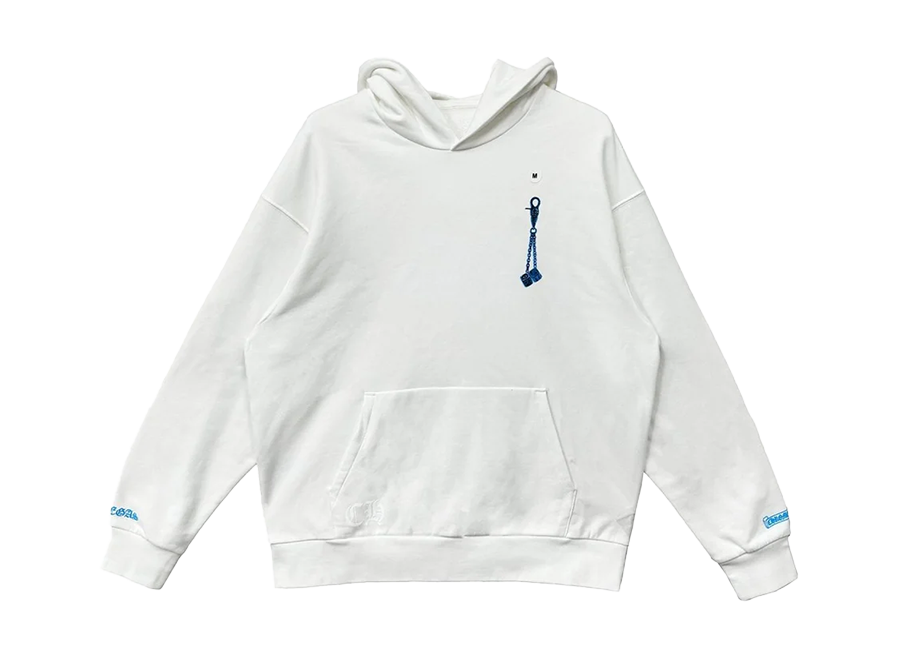 Chrome Hearts Las Vegas Exclusive Dice Hoodie White