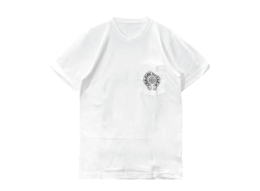 Chrome Hearts Las Vegas Exclusive Horseshoe Pocket T-Shirt White