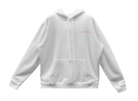 Chrome Hearts Laurie Lynn Stark " Love You" Portrait Pink Letter Hoodie