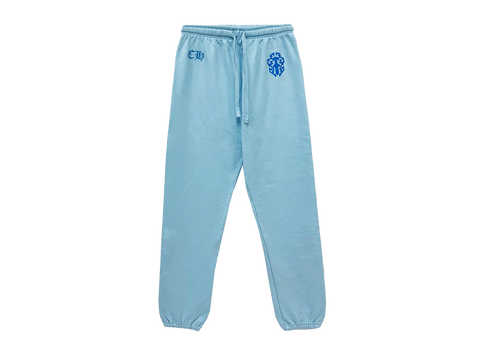 Chrome Hearts Miami Art Basel Dagger Swaetpants Blue (Pre-Owned)