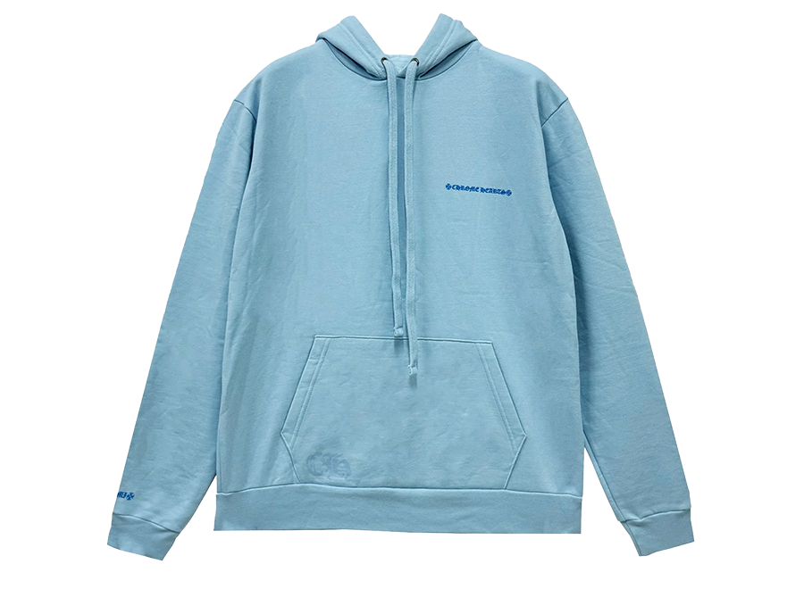 Chrome Hearts Miami Art Basel Dagger Hoodie Blue (Pre-Owned)
