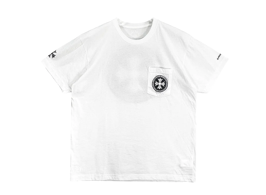 Chrome Hearts Hollywood Plus Cross Logo Short Sleeve Tee (Pre-Owned)