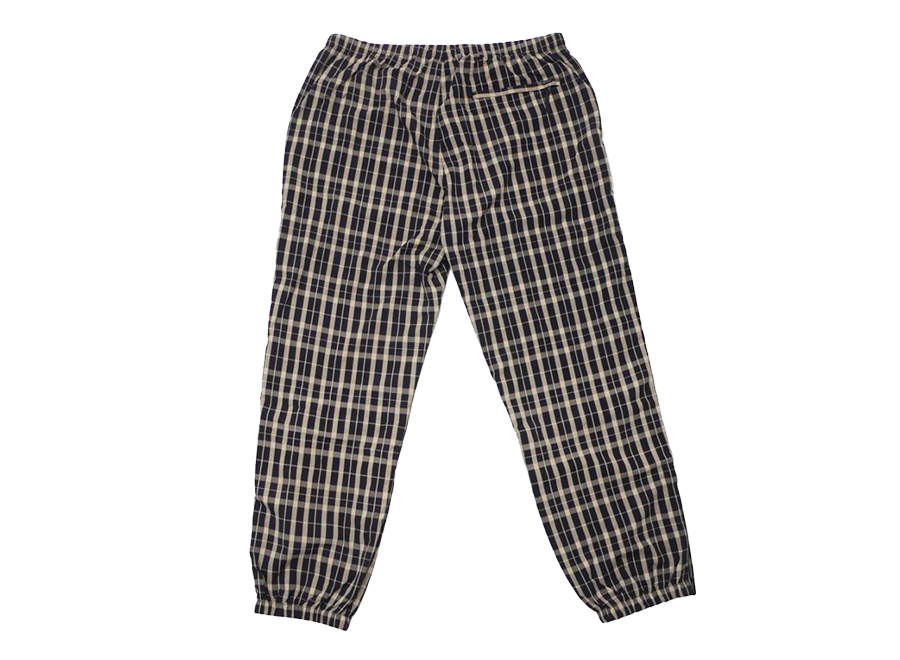 Supreme Nylon Plaid Track Pant