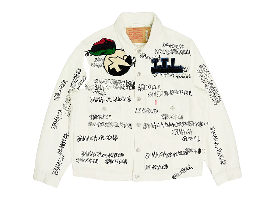 Stussy x Denim Tears x Our Legacy TTL Denim Jacket White