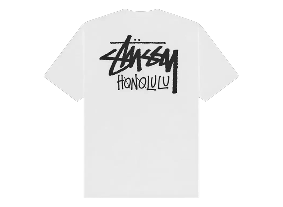 Stussy Honolulu Tee White (Pre-Owned)
